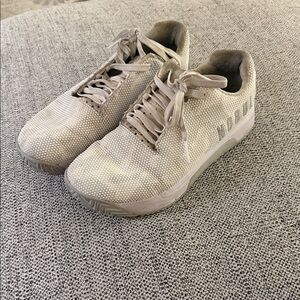 NOBULL Women’s Trainer Plus + white camo Textured Sneakers